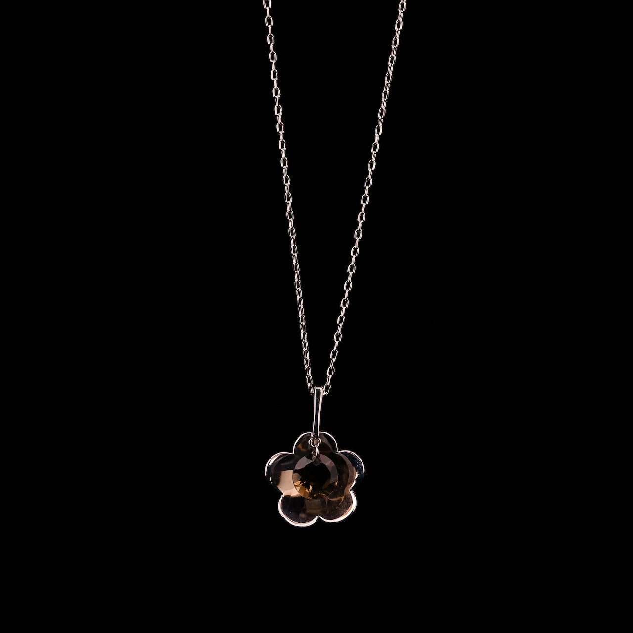 Gold Flower Smoky Quartz