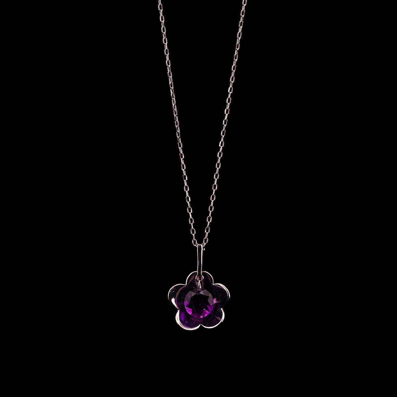 Gold Flower Amethyst