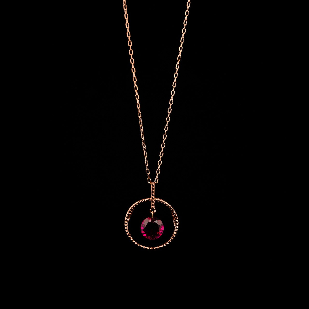 Gold Circle Amethyst