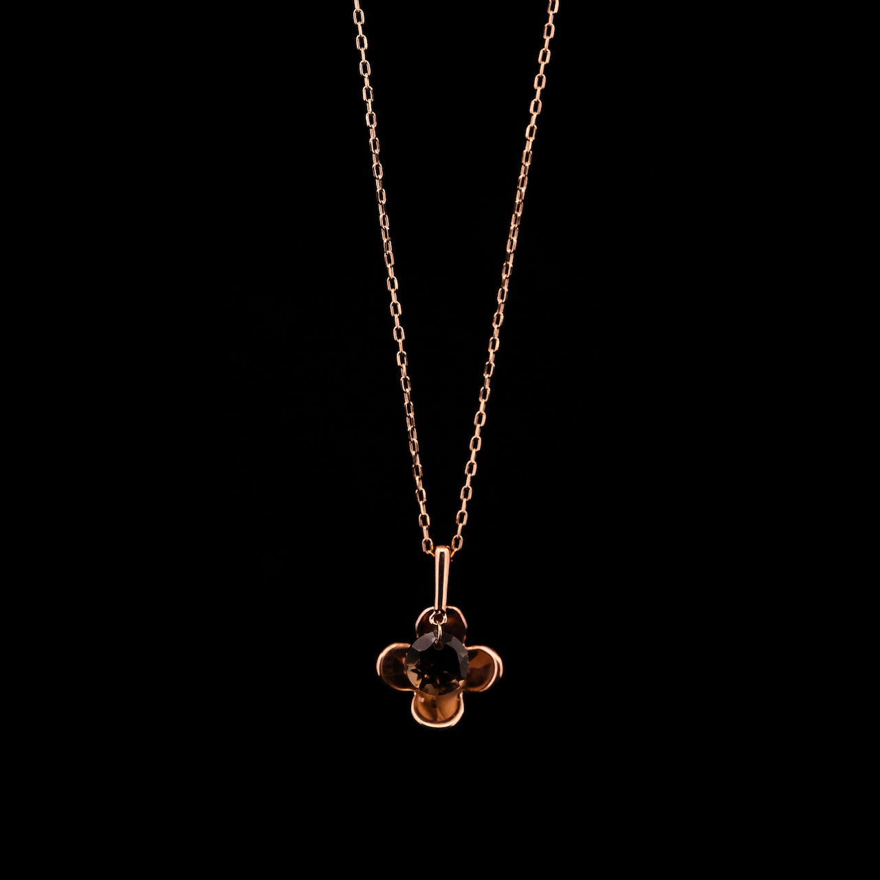 Gold Flower Smoky Quartz