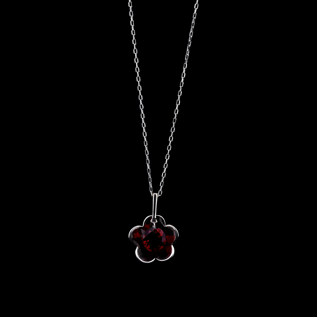 Gold Flower Garnet