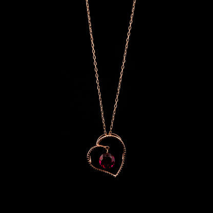 Pink gold heart circle mystery color