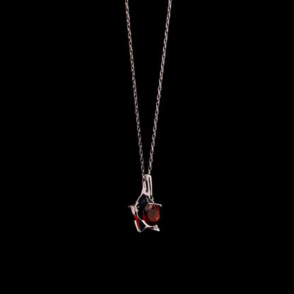 White Gold Star Garnet